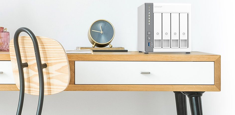 Thiết kế tối giản của NAS QNAP TS-433-4G