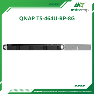 Thiết bị lưu trữ NAS QNAP TS-464U-RP-8G