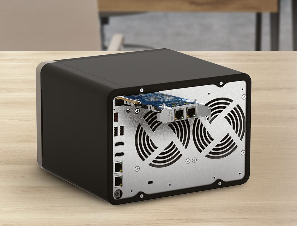 Nâng cấp lên cổng kép 10GbE với thẻ mạng PCIe