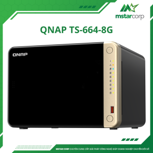 Thiết bị lưu trữ NAS QNAP TS-664-8G