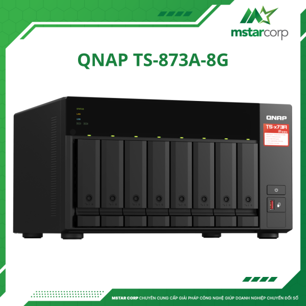 Tổng quan NAS QNAP TS-873A-8G phải