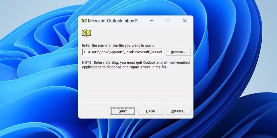 6 cách sửa lỗi Cannot Start Microsoft Outlook
Cách 5: Sửa chữa file dữ liệu Outlook bị lỗi