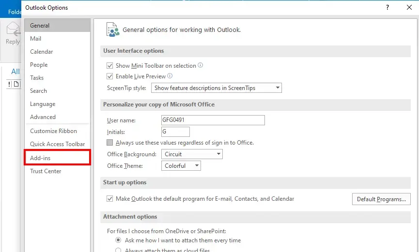 6 cách sửa lỗi Cannot Start Microsoft Outlook
Cách 1: Chạy ứng dụng Outlook ở Safe Mode