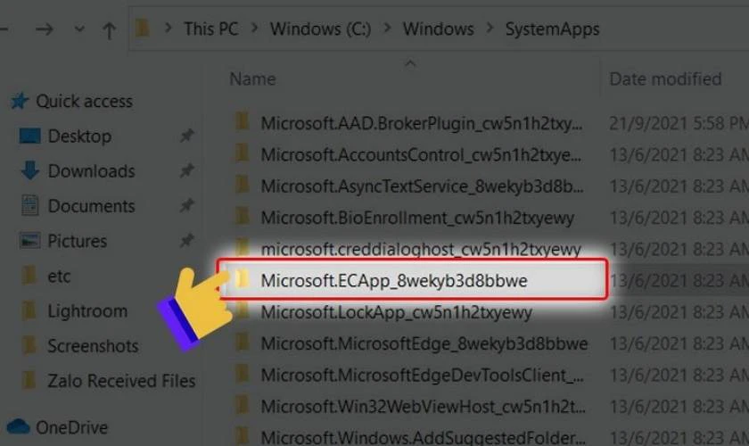 Thay đổi tên tệp mặc định của phần mềm Microsoft Edge để sửa lỗi Microsoft Edge tự mở liên tục