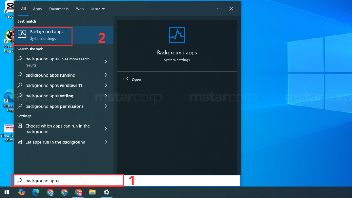 Đóng ứng dụng Microsoft Edge chạy ngầm