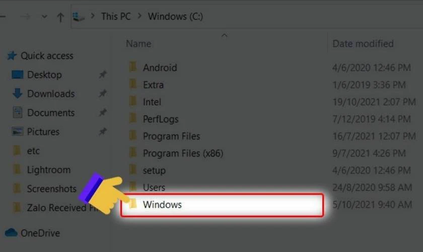 Thay đổi tên tệp mặc định của phần mềm Microsoft Edge để sửa lỗi Microsoft Edge tự mở liên tục