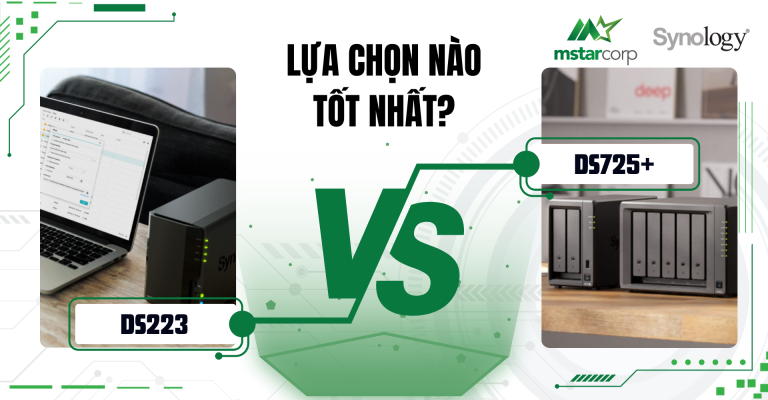 Đánh giá DS223 vs DS725+: Lựa chọn tốt nhất năm 2025