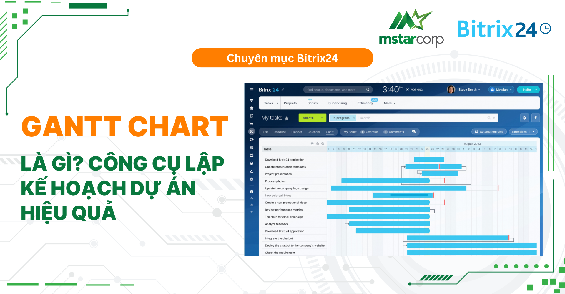 Gantt Chart là gì? Công cụ lập kế hoạch dự án hiệu quả