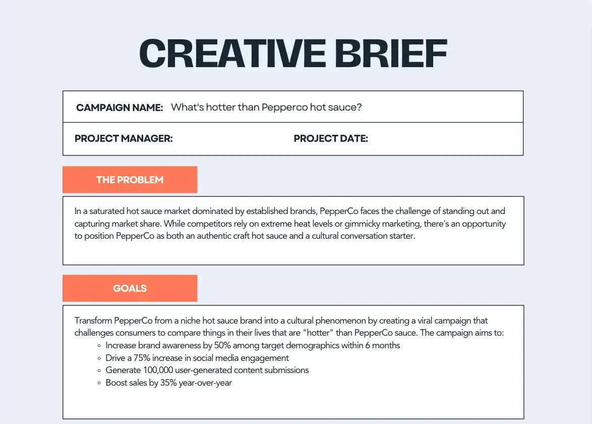 Creative Brief