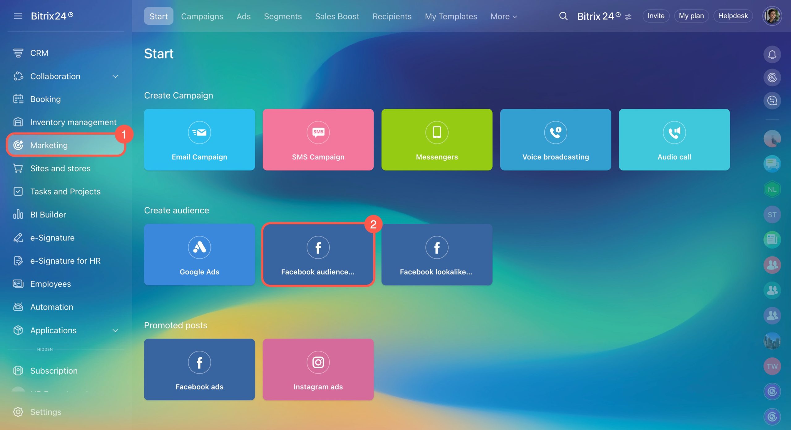 Giải pháp chuyển đổi số ứng dụng nền tảng Bitrix24