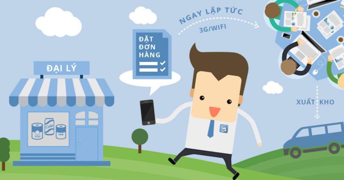                                                                                              Kênh bán hàng gián tiếp (Nguồn: Internet)