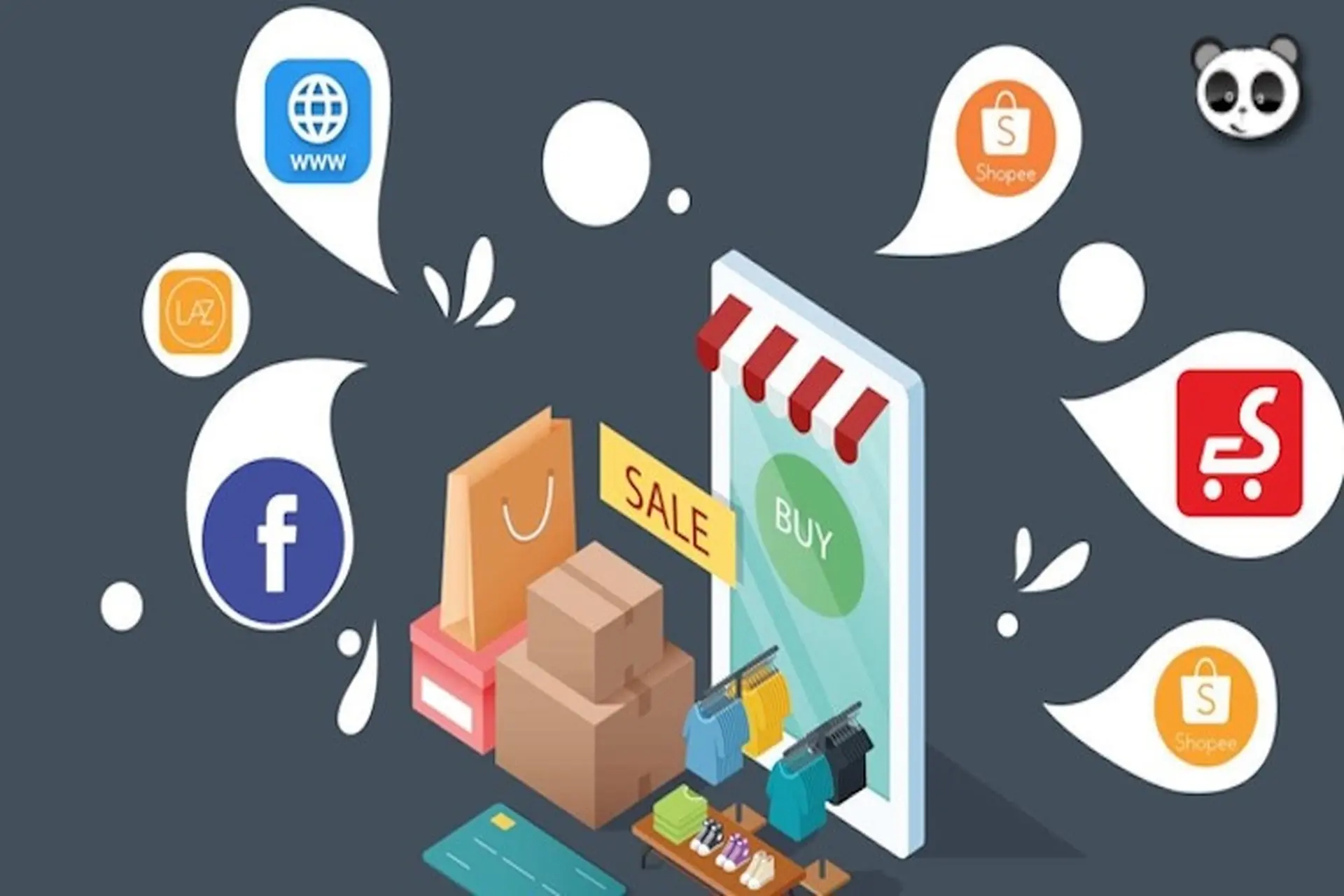                                                                                Kênh bán hàng qua mạng xã hội (Nguồn: Internet)