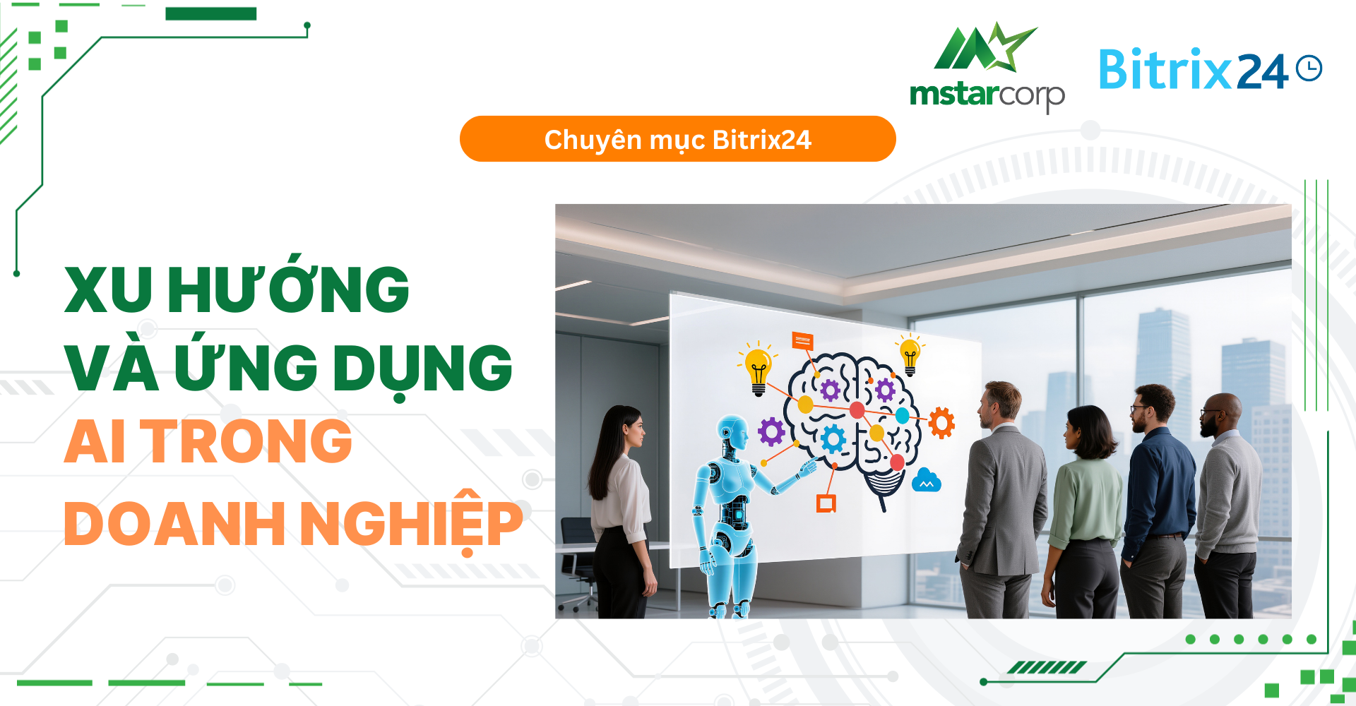 Xu hướng và ứng dụng AI trong doanh nghiệp