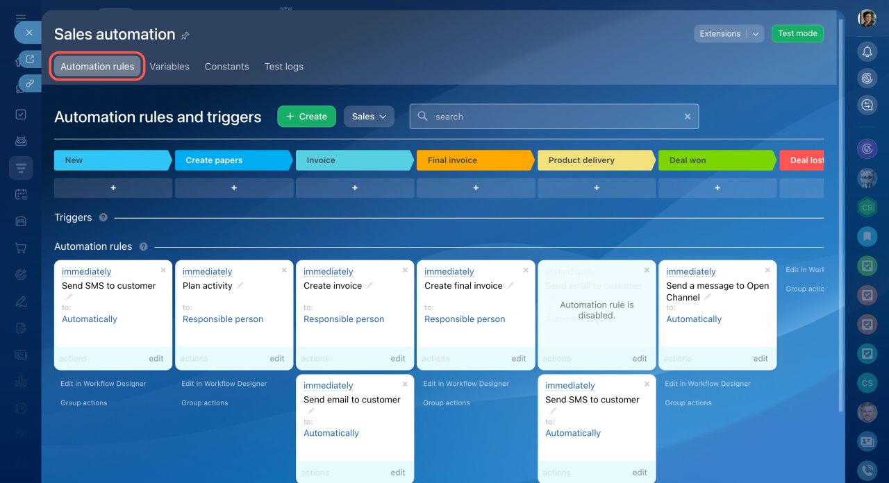 Tự động hóa Sales (Sales Automation)