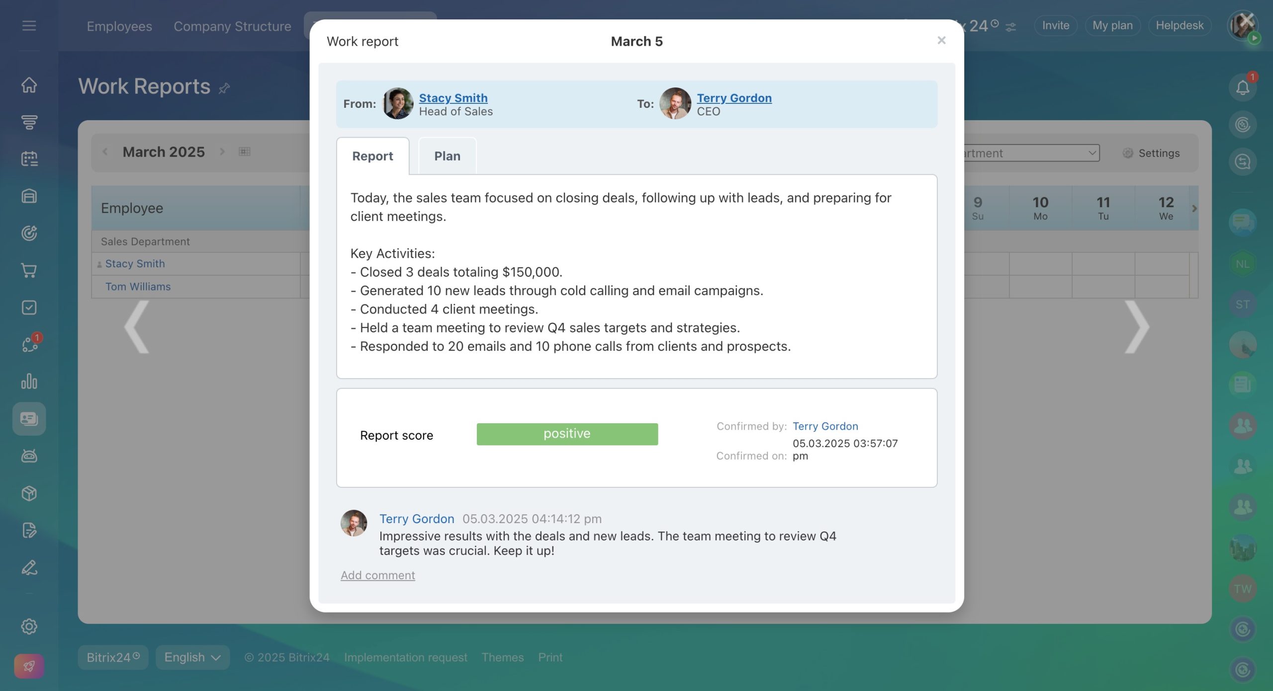 Báo cáo công việc (Work Reports)