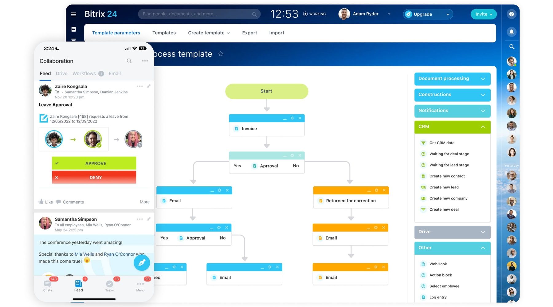 Tự động hóa quy trình của HR