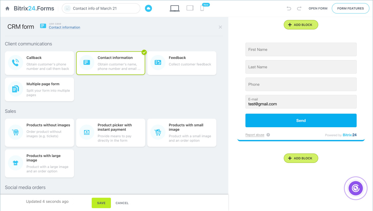 CRM Forms (Nguồn: Internet)