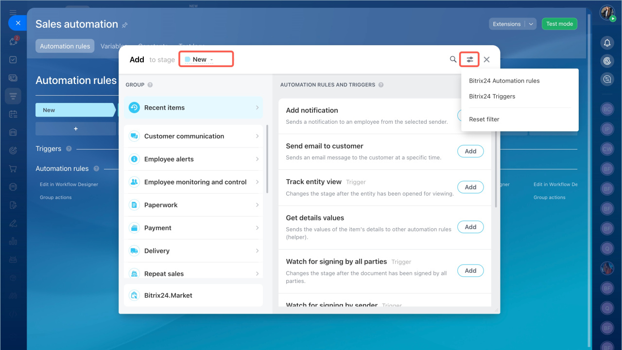 Thiết lập trường ICP
