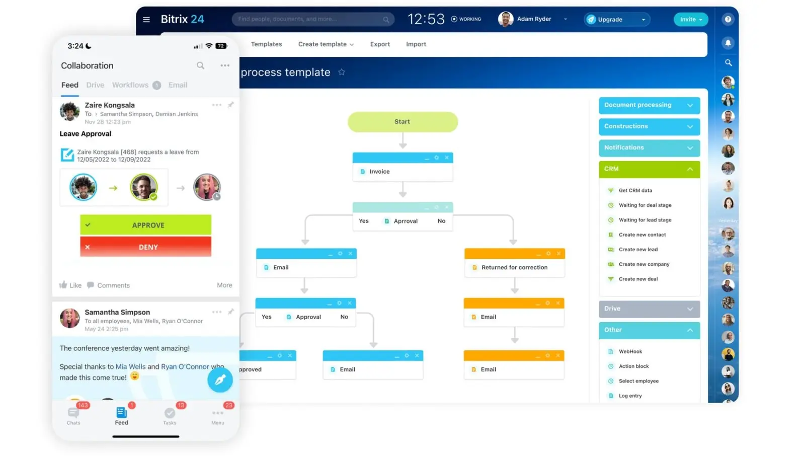 Tự động hóa luồng công việc Sales & Marketing