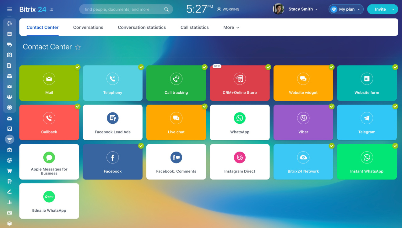 Tập trung hóa thông điệp (Contact Center)