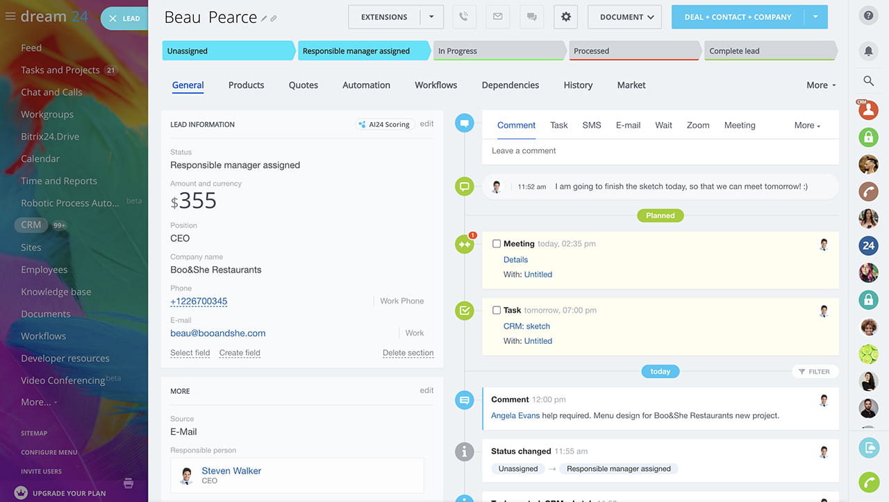 Nuôi dưỡng và đánh giá Lead tự động (Lead Scoring)