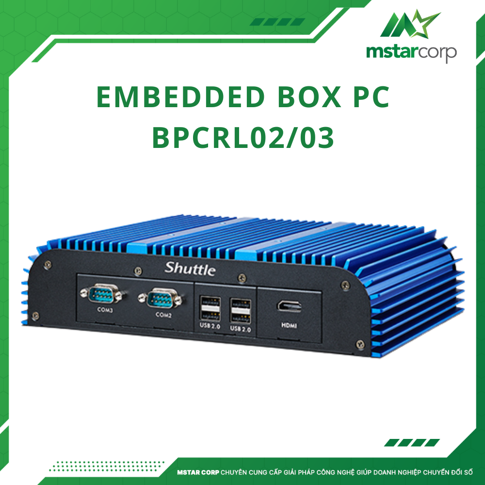 Máy tính Shuttle Embedded Box PC BPCRL02/03
