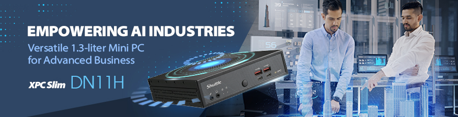 Mini PC 1.3 lít đa năng cho các ứng dụng doanh nghiệp nâng cao