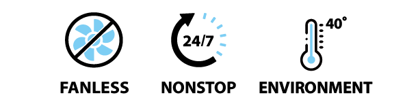 Thiết kế không quạt (Fanless) của DS20U V2