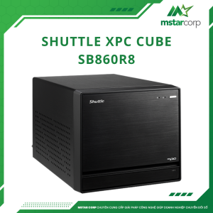 Máy tính mini Shuttle XPC Cube SB860R8 mặt trái