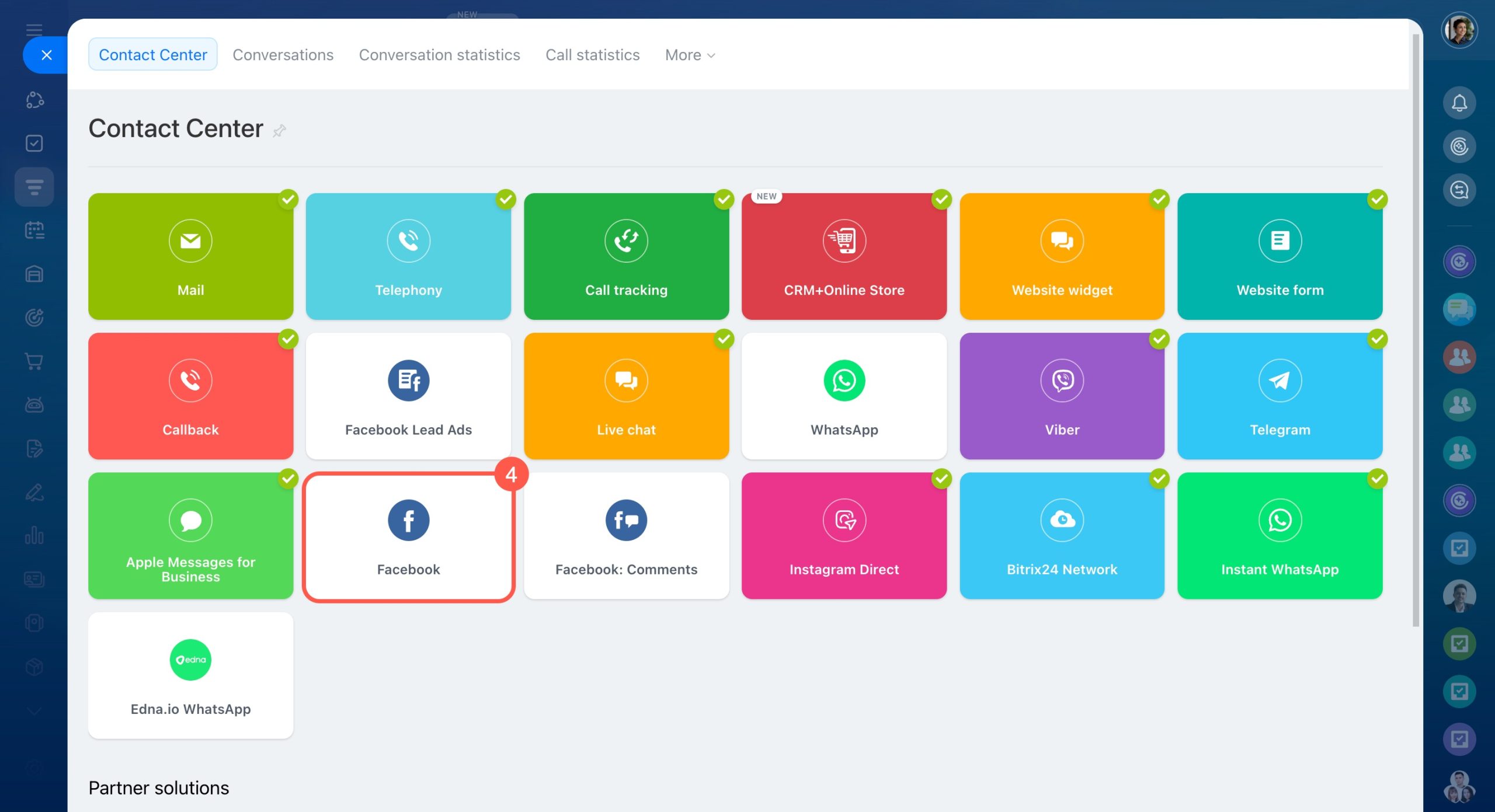 Cấu hình kênh truyền thông (Media Channels)