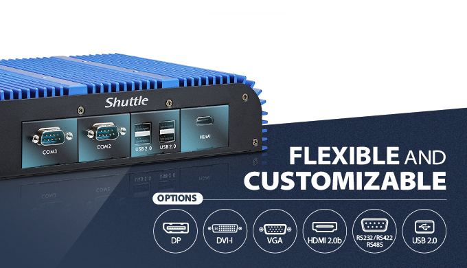 Kết nối I/O phong phú | Linh hoạt, tùy biến