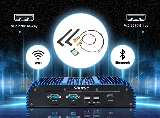 Mở rộng M.2 | Lưu trữ, kết nối không giới hạn