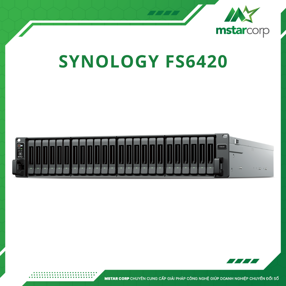 Thiết bị lưu trữ NAS Synology FS6420