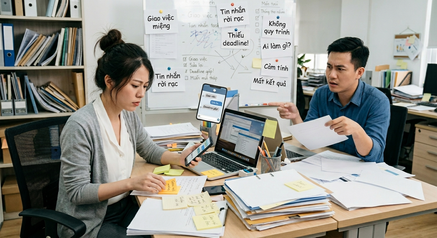 Thiếu quy chuẩn trong phân công và kiểm soát trách nhiệm