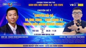 Ông Nguyễn Hải Đăng- CTO của Mstar Corp tham gia tại chương trình CEO 2026