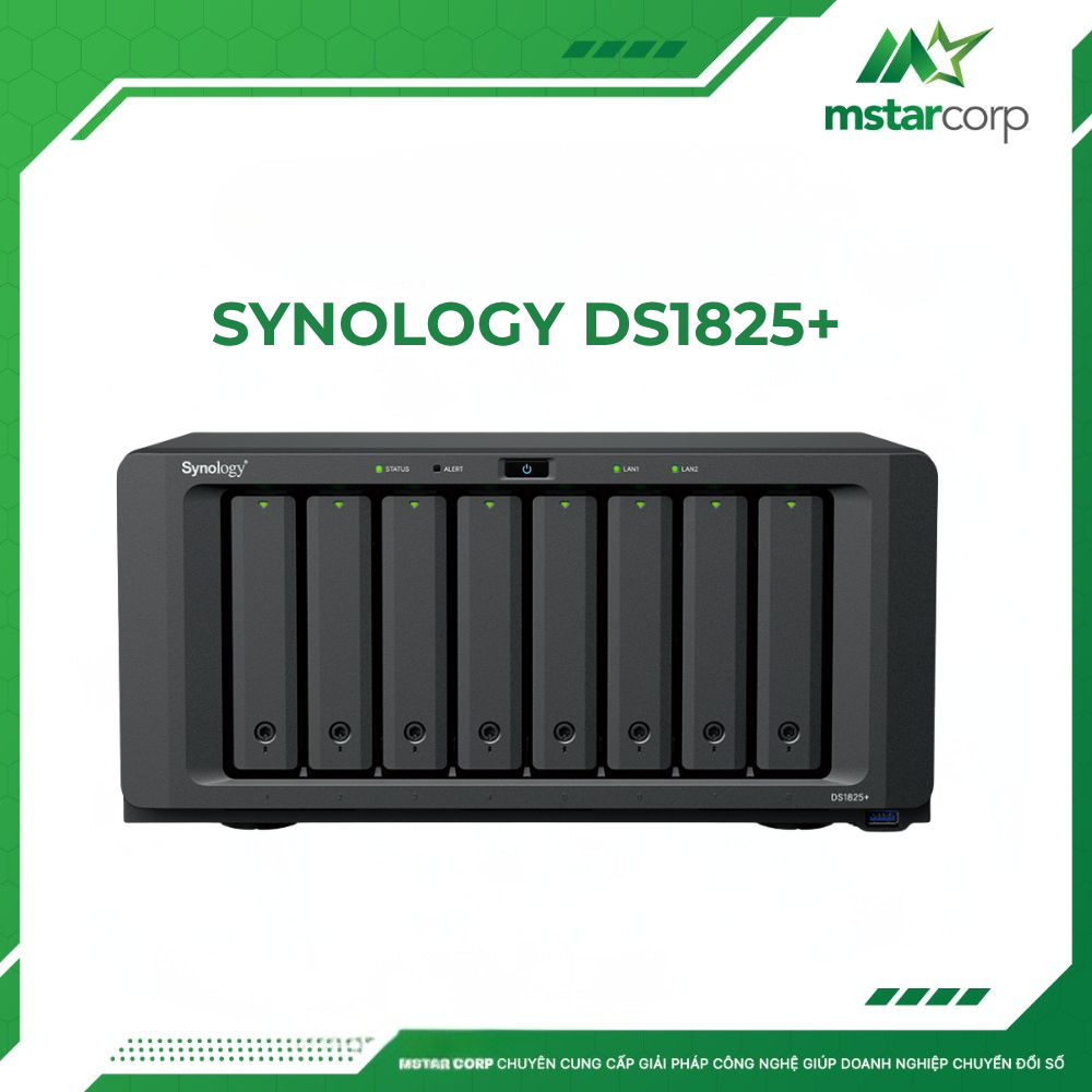 Thiết bị lưu trữ NAS Synology DS1825+ - Ảnh 3