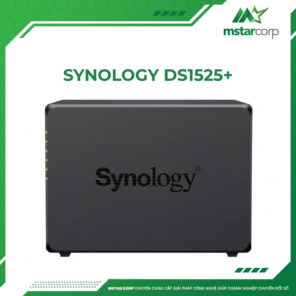 Thiết bị lưu trữ NAS Synology DS1525+ - Ảnh 3
