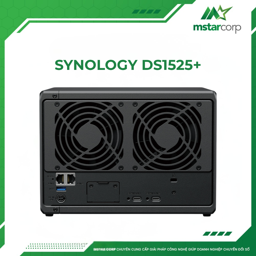 Thiết bị lưu trữ NAS Synology DS1525+ - Ảnh 4
