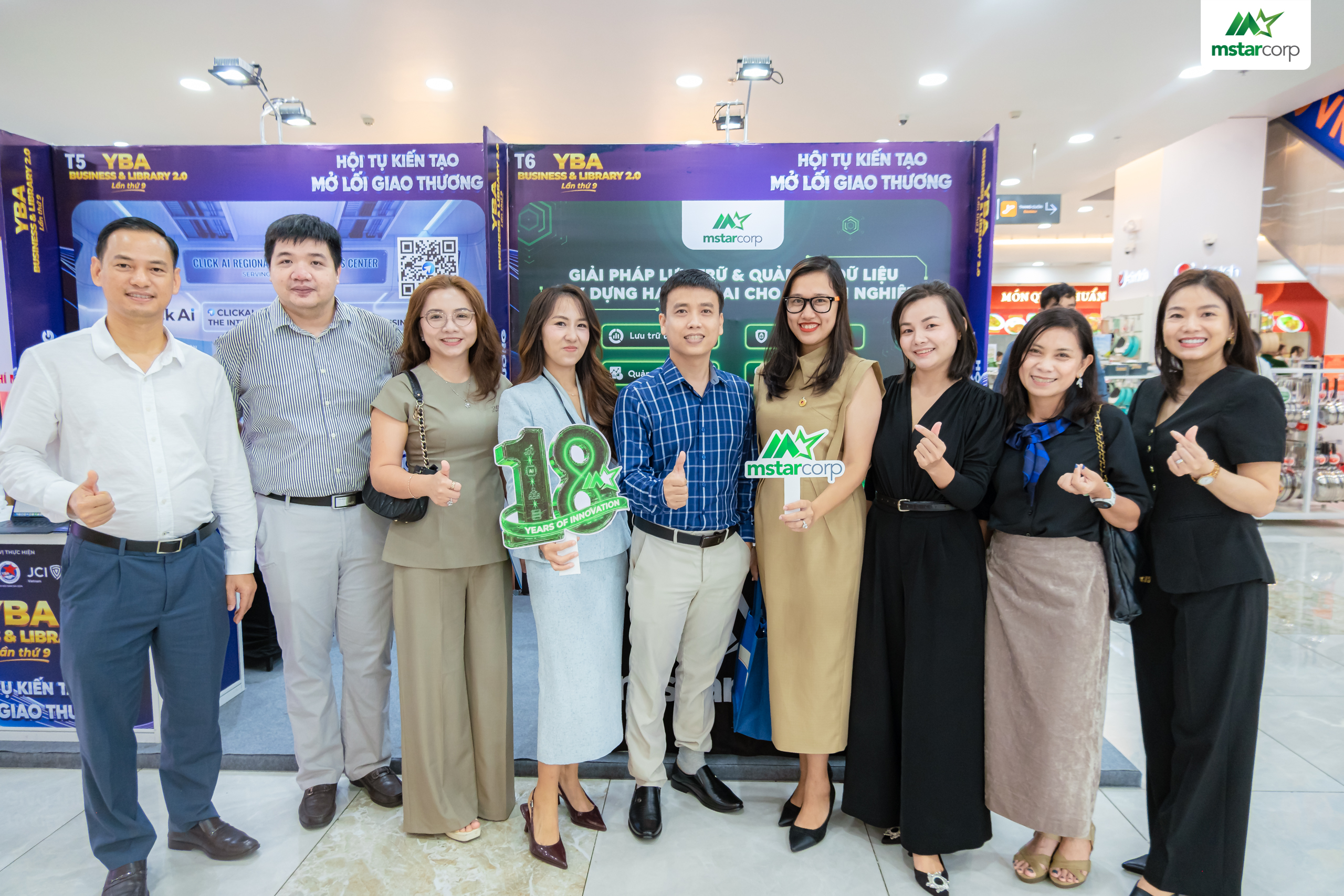 Mstar Corp Ghi Dấu Ấn Tại Sự Kiện YBA Business & Library 2.0