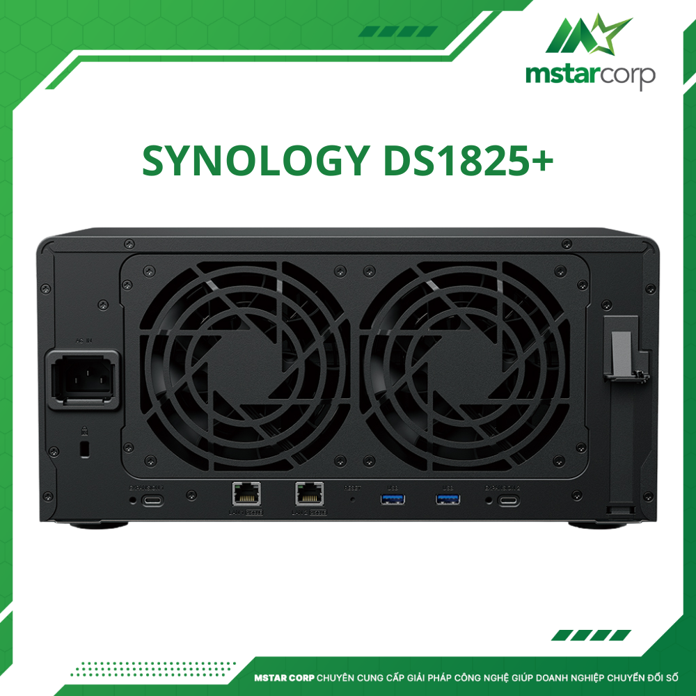 Synology DS1825+: NAS 8 Khay