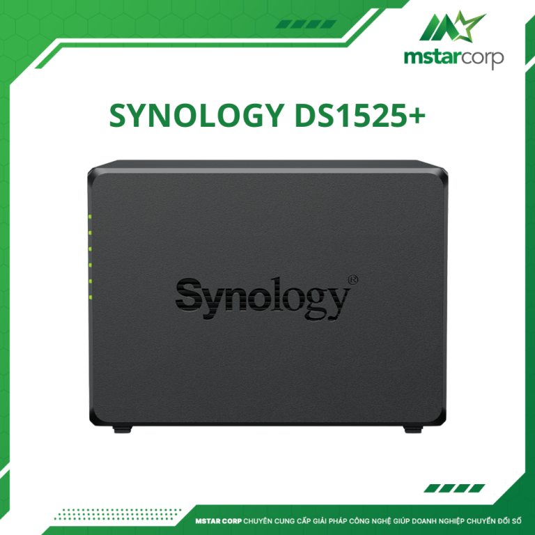 Synology DS1525+: NAS 5 Khay Mở Rộng Đến 15 Khay